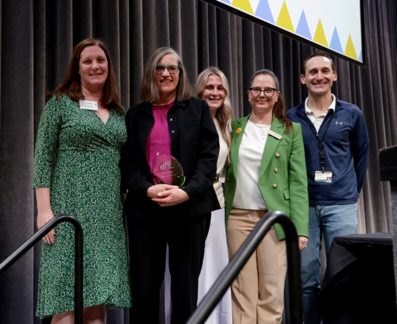 Dr. Lorraine Ware, second from left, received the award for Excellence in Mentoring Translational Scientists.