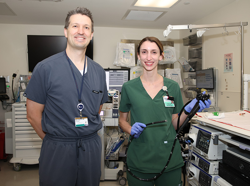 Picture of two doctors